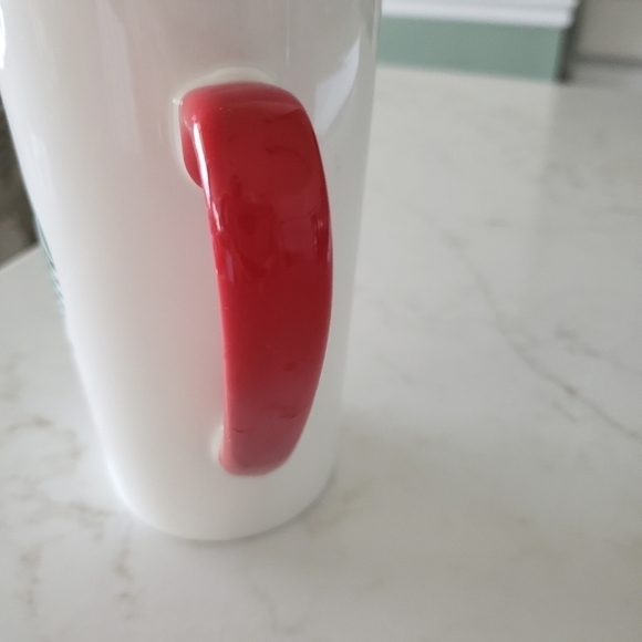 STARBUCKS limited edition mug. Red and green Starbucks. 2020 - Picture 4 of 6